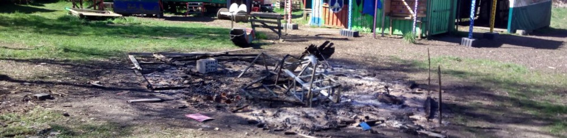 Der RaBauKi – Abenteuerspielplatz ist gefährdet durch massiven Vandalismus…